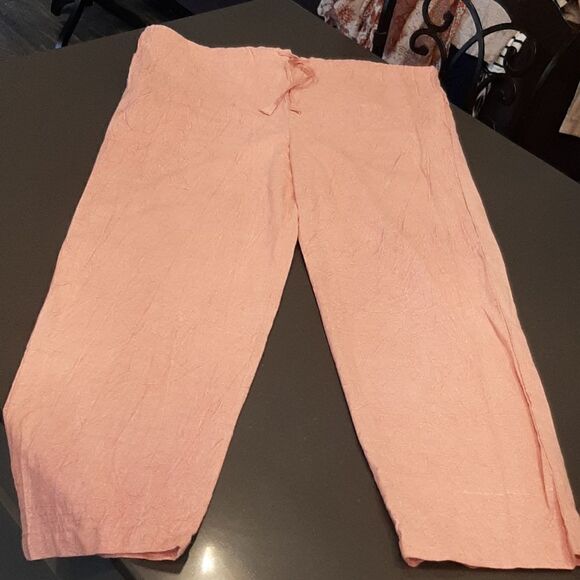 Cotton Made In India Pink Shirt and Drawstring Pants Set - Picture 9 of 16